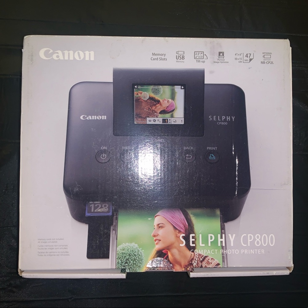 Canon Selphy CP800 Compact Digital Photo Printer